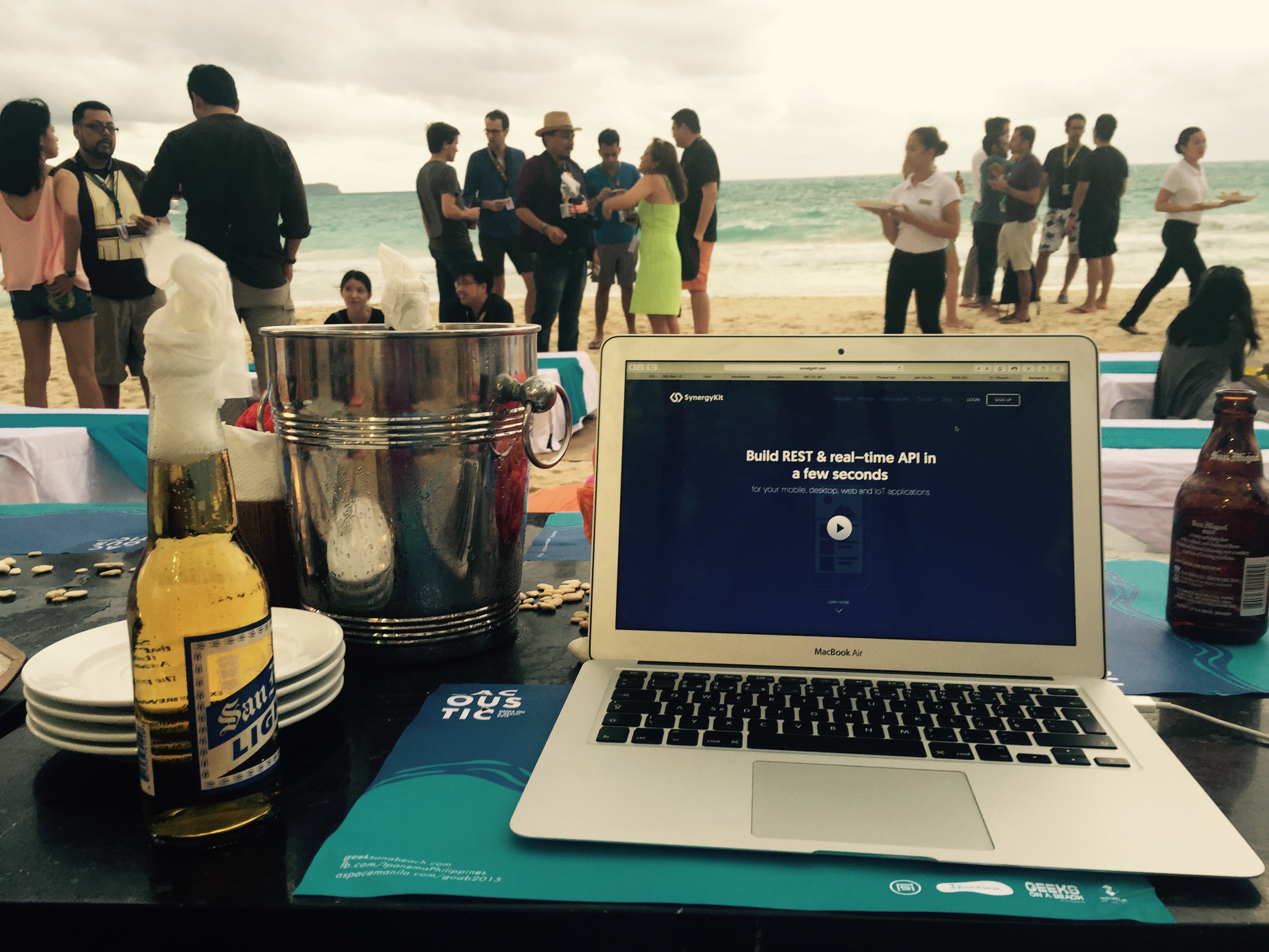 SynergyKit at Geeks On a Beach